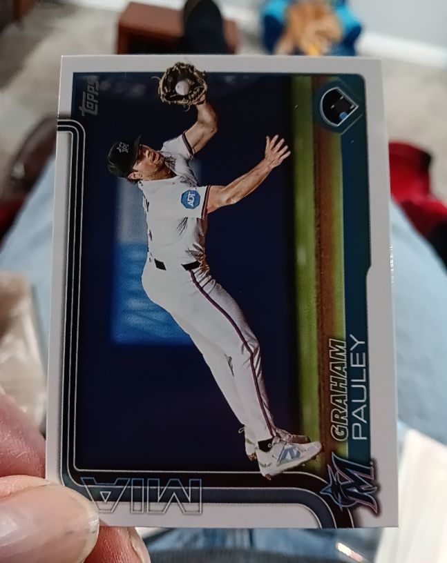 2025 Topps Update #US188 Graham Pauley — front