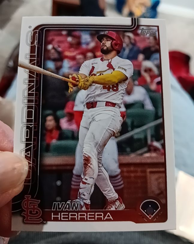 2025 Topps Update #US141 Iván Herrera — front