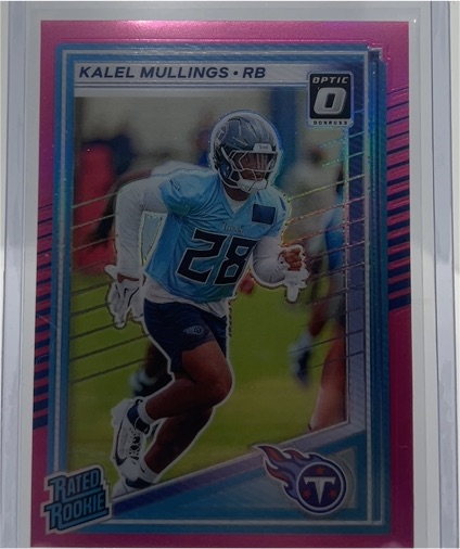 2025 Panini Donruss Optic #378 Kalel Mullings — front