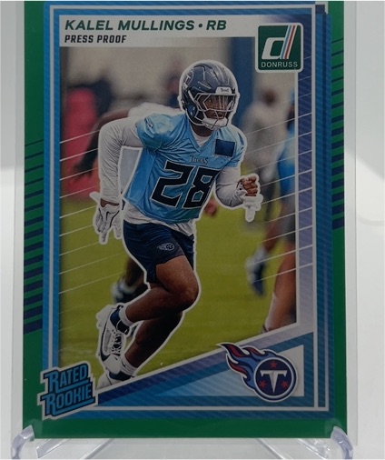 2025 Donruss #378 Kalel Mullings — front