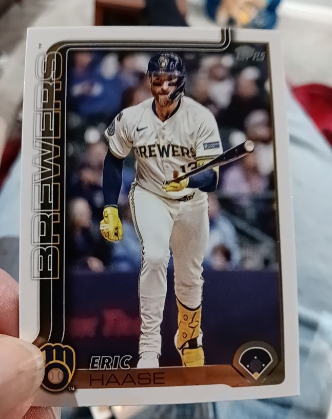 2025 Topps Update Series #US30 Eric Haase — front
