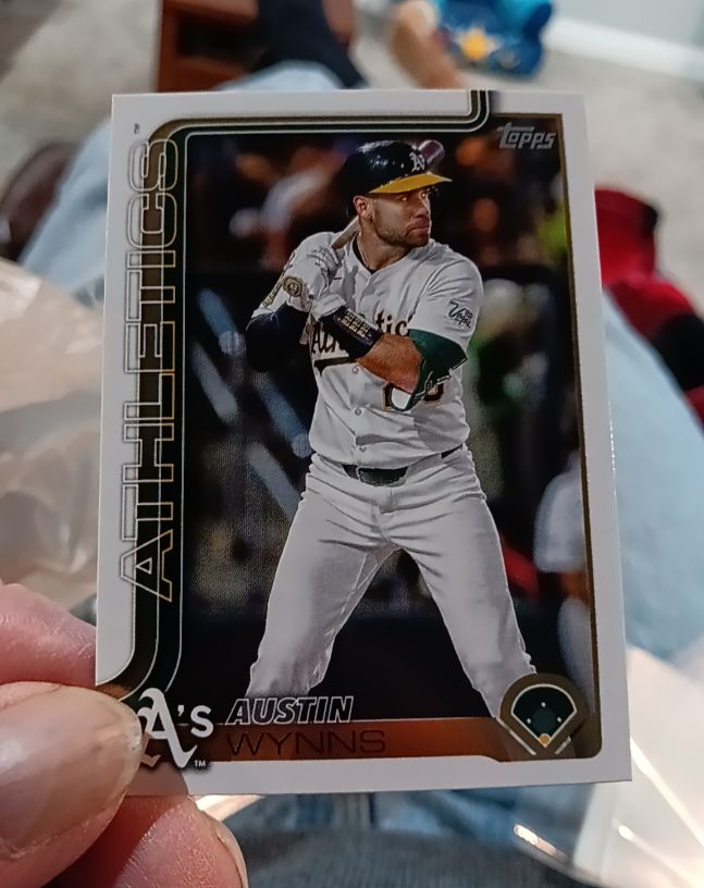 2025 Topps Update Series #US84 Austin Wynns — front