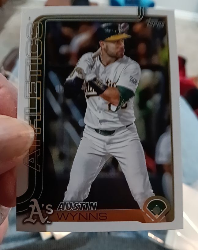 2025 Topps Update #US330 Austin Wynns — front