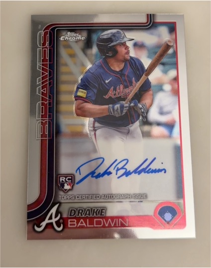 2025 Topps Chrome #RA-DBA Drake Baldwin — front