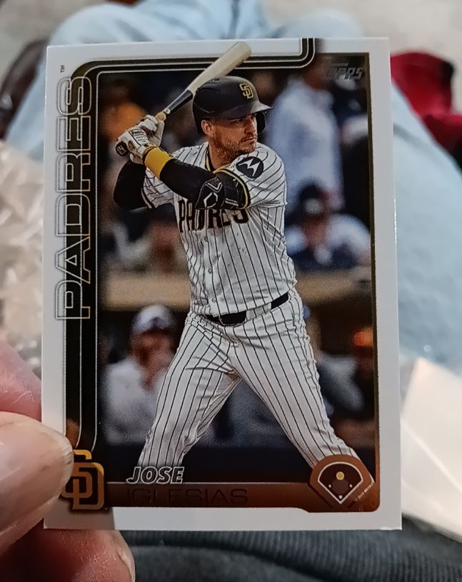2025 Topps Update #US182 Jose Iglesias — front