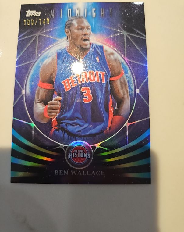 2008-09 Topps Midnight #100 Ben Wallace — front