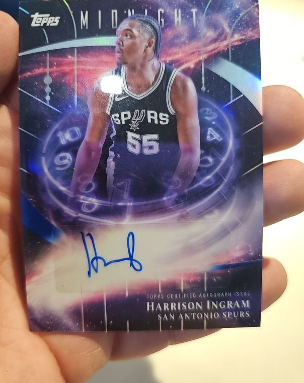 2025-26 Topps Midnight Stroke of Midnight Harrison Ingram — front