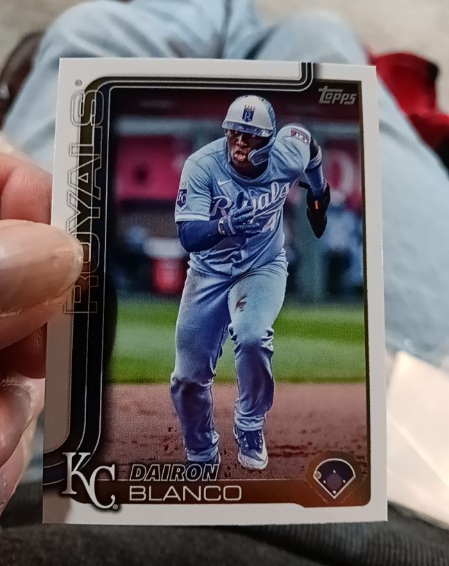 2025 Topps Update #US88 Dairon Blanco — front