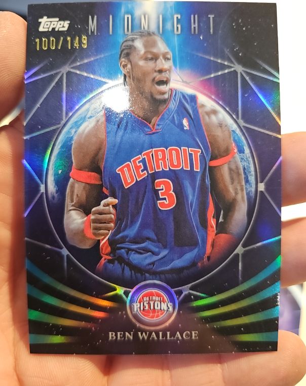 2003 Topps Midnight #100 Ben Wallace — front