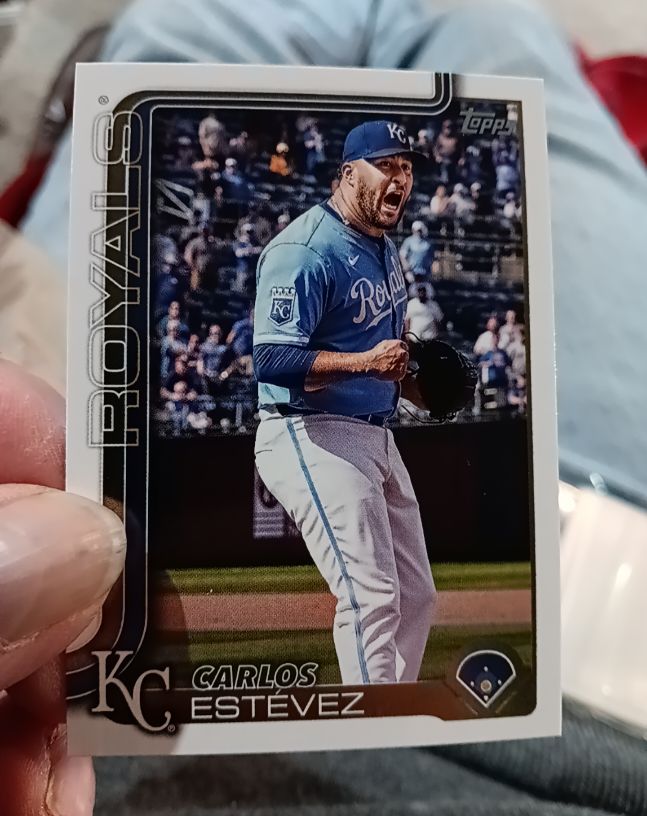 2025 Topps Update #US237 Carlos Estevez — front