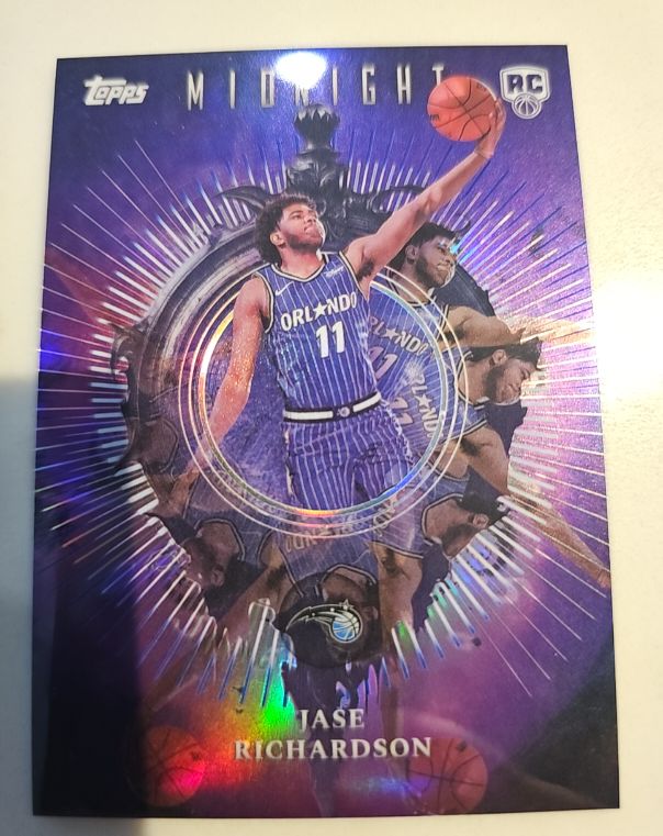 2025-26 Topps Midnight #RC Jase Richardson — front