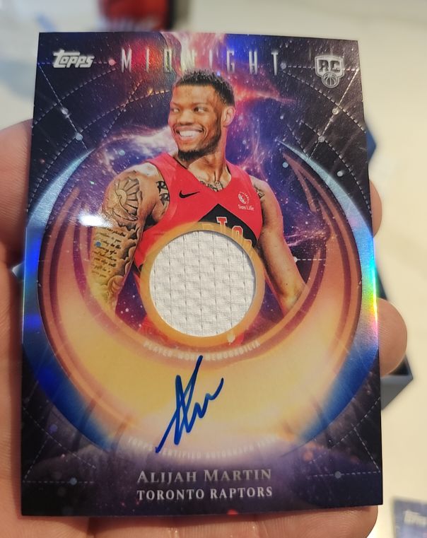 2025 Topps Midnight #47 Alijah Martin — front