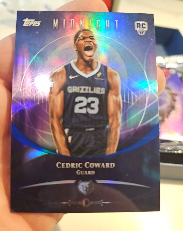 2025-26 Topps Midnight #? Cedric Coward — front