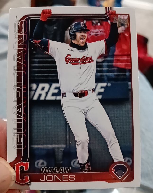 2025 Topps Update #US341 Nolan Jones — front