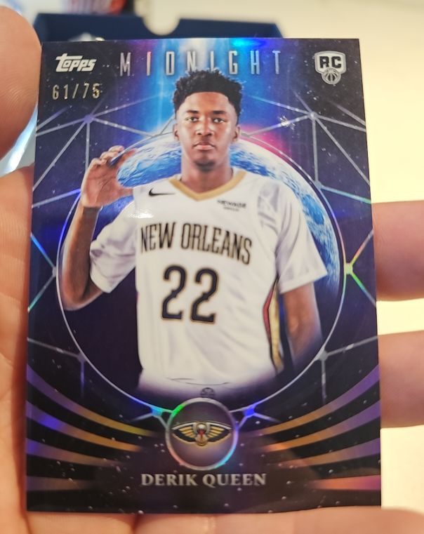 2025-26 Topps Contemporary Marks #CM-DQ Derik Queen — front