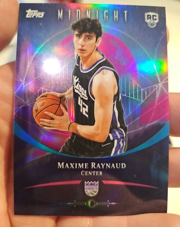 2024 Topps Midnight #RC Maxime Raynaud — front
