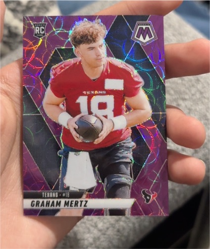 2025 Panini Mosaic #392 Graham Mertz — front