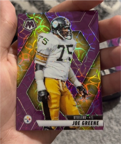 2025 Panini Mosaic #190 Joe Greene — front