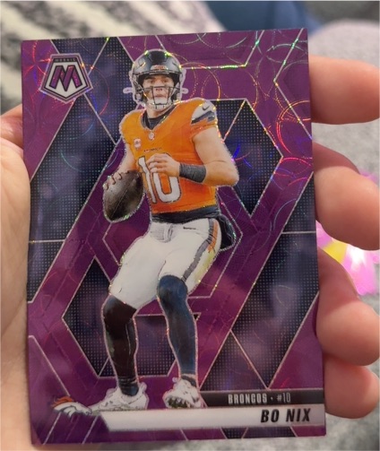2025 Panini Mosaic #173 Bo Nix — front