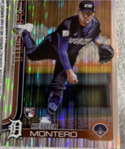 2025 Topps Chrome #7 Keider Montero — front