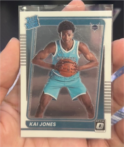 2021-22 Panini Donruss Optic #182 Kai Jones — front