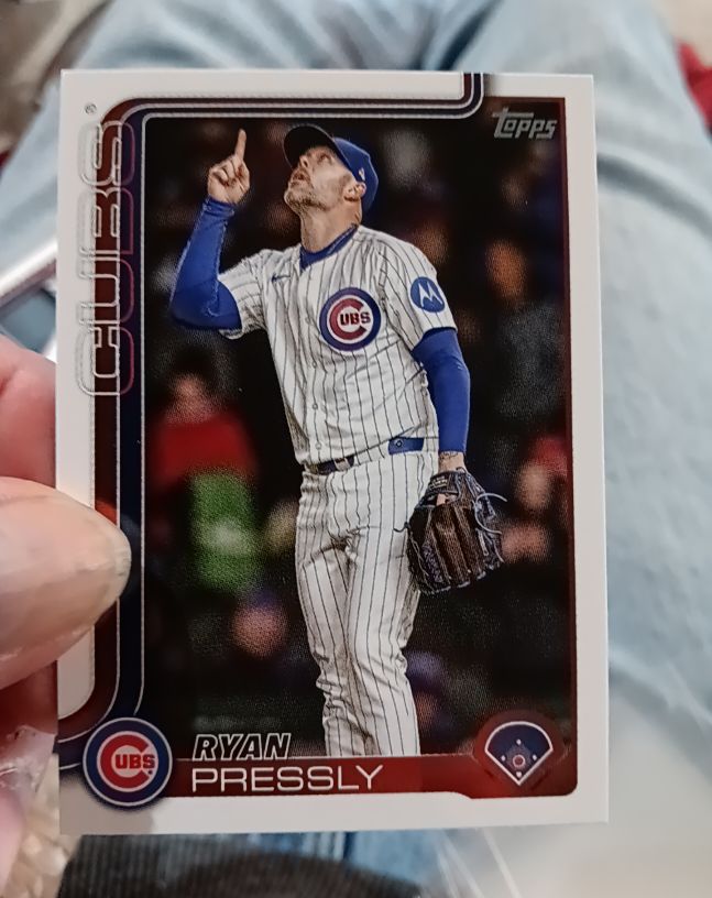 2025 Topps Update #US46 Ryan Pressly — front