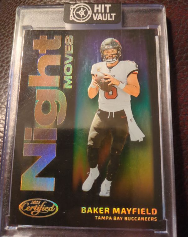 2023 Panini Certified Night Moves Baker Mayfield — front