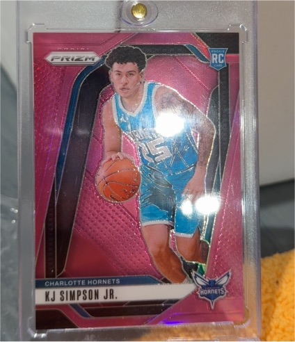 2024-25 Panini Prizm #247 KJ Simpson Jr. — front