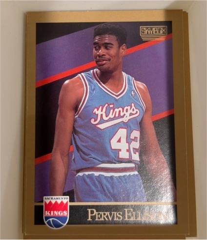 1990-91 SkyBox #246 Pervis Ellison — front