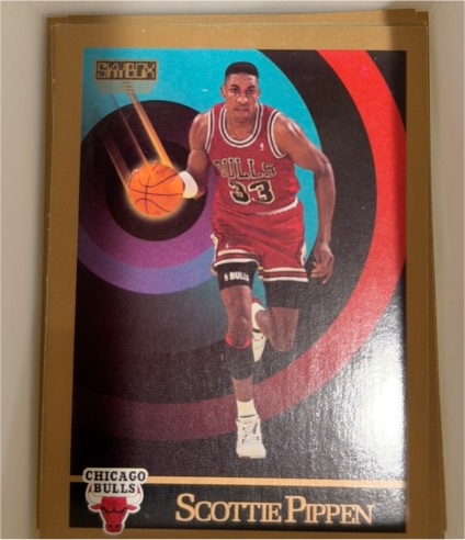 1990-91 SkyBox #46 Scottie Pippen — front