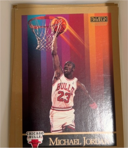 1990-91 Skybox #41 Michael Jordan — front
