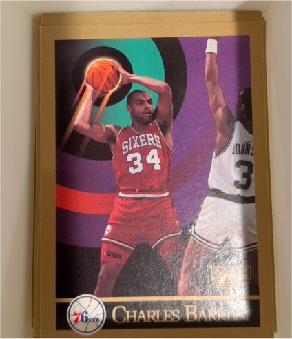 1990-91 Skybox #211 Charles Barkley Philadelphia 76ers — front