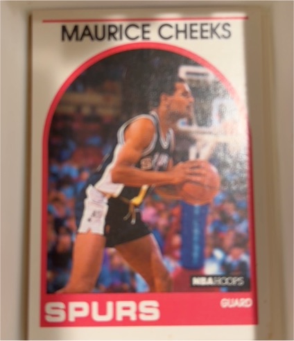 1989-90 Hoops #320 Maurice Cheeks — front