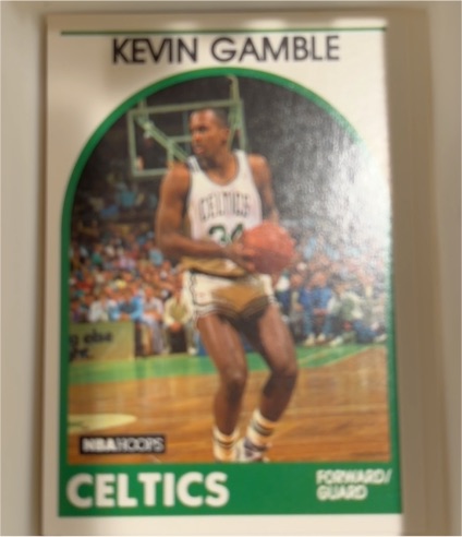 1989-90 Hoops #338 Kevin Gamble — front
