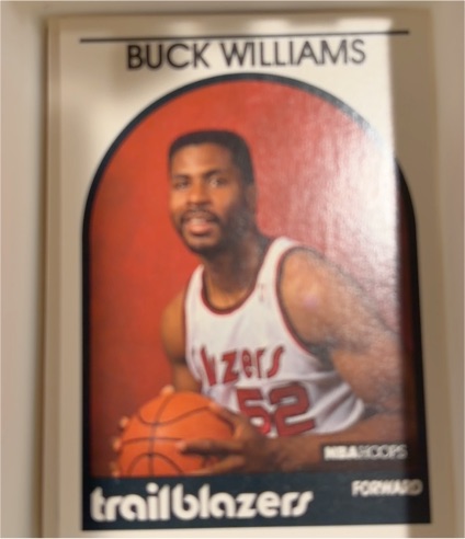 1989-90 NBA Hoops #315 Buck Williams — front