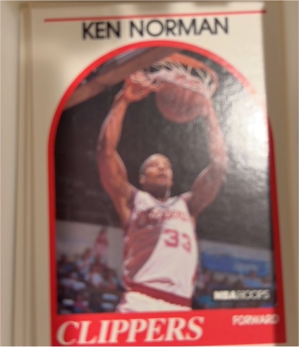 1989-90 Hoops #162 Ken Norman — front