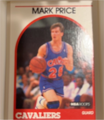 1989-90 Hoops #160 Mark Price Cleveland Cavaliers — front