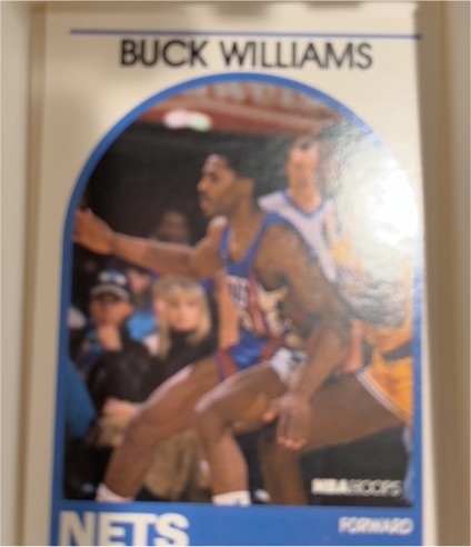 1989-90 NBA Hoops #240 Buck Williams — front