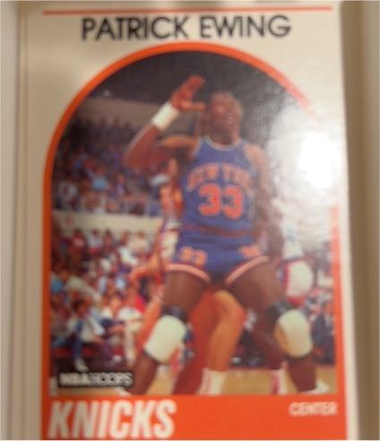 1989-90 Hoops #80 Patrick Ewing — front