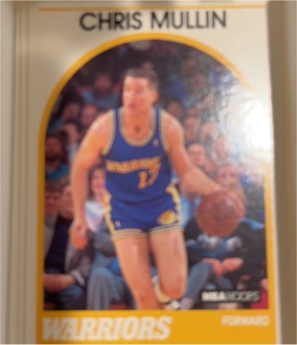 1989-90 Hoops #90 Chris Mullin — front