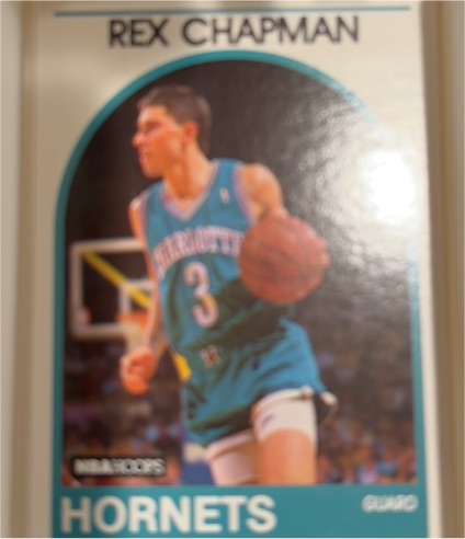1989-90 Hoops #54 Rex Chapman — front