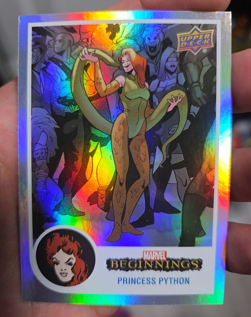 2022 Upper Deck Marvel Beginnings Vol 2 Series 1 #31 Princess Python — front