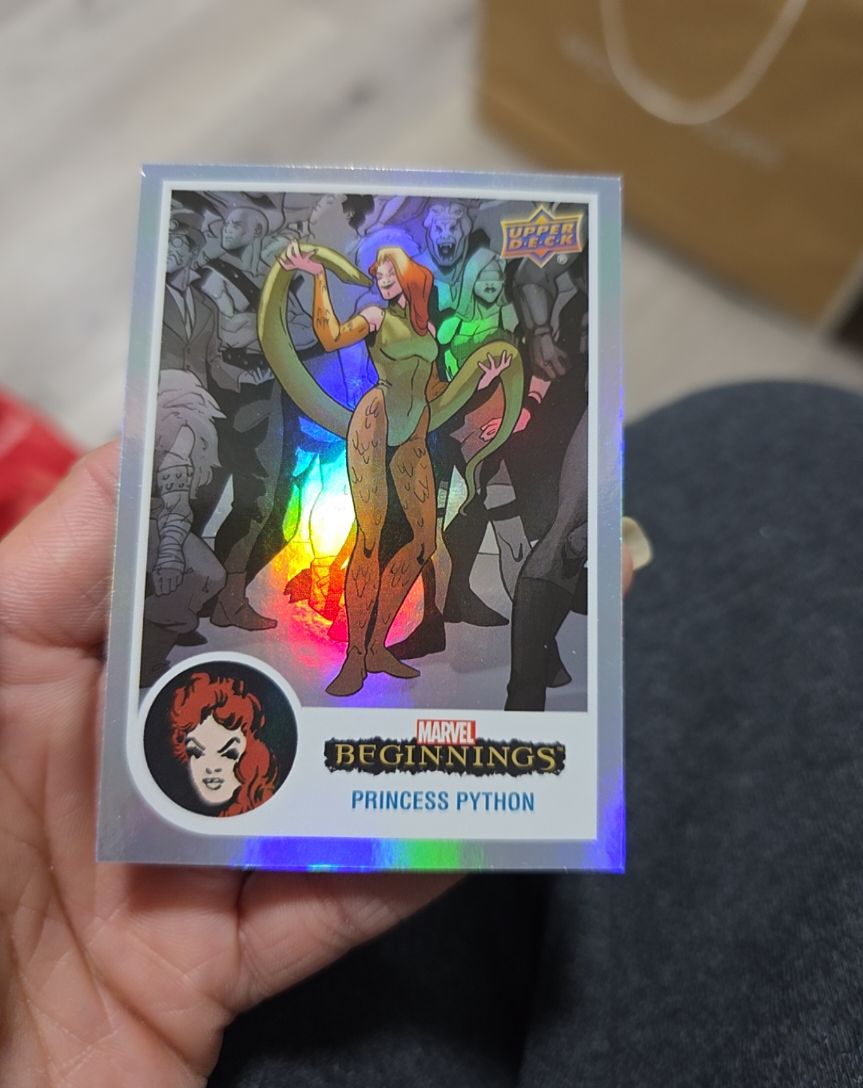 2022 Upper Deck Marvel Beginnings Vol. 2 Series 1 #31 Princess Python — front