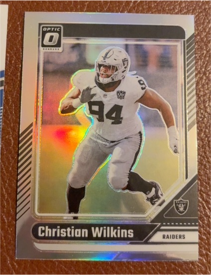 2024 Donruss Optic #104 Christian Wilkins — front