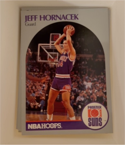 1990 NBA Hoops #236 Jeff Hornacek — front
