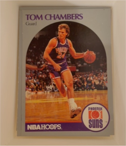 1990-91 NBA Hoops #234 Tom Chambers — front