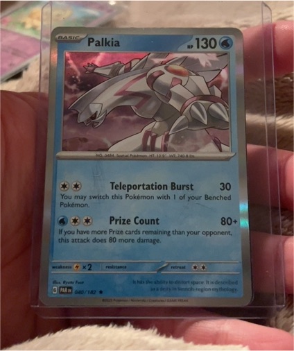 2023 Pokémon Scarlet & Violet Paradox Rift #040 Palkia — front