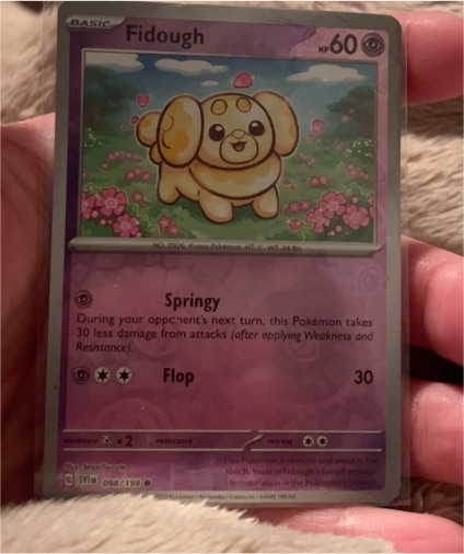 2023 Pokémon Scarlet & Violet #098 Fidough — front