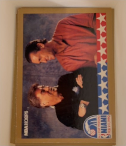 1990-91 NBA Hoops Pat Riley Chuck Daly All-Star Coaches #NNO — front