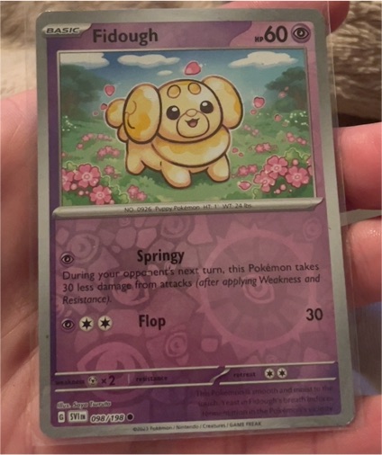 2023 Pokémon Scarlet & Violet #098 Fidough — front